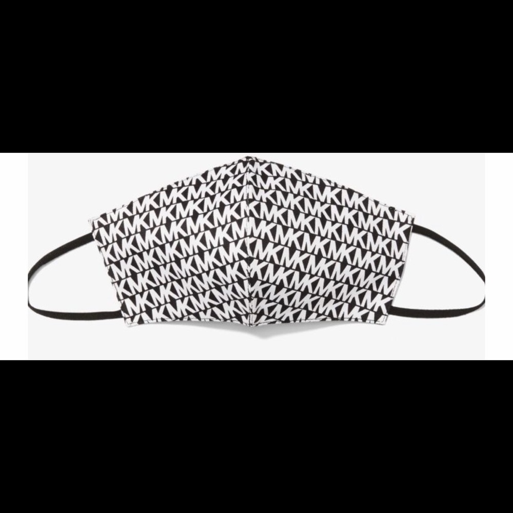 Michael Kors Logo Stretch Cotton Face Mask